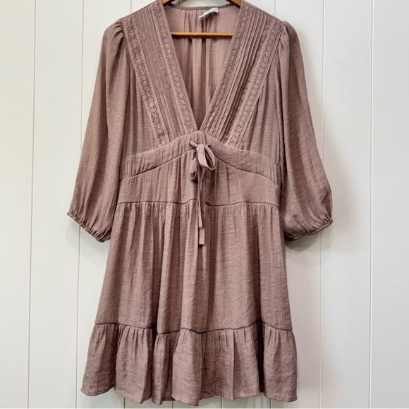 Baltic Born Amelia Boho Mini Dress Size Medium New With Tags - Picture 4 of 8